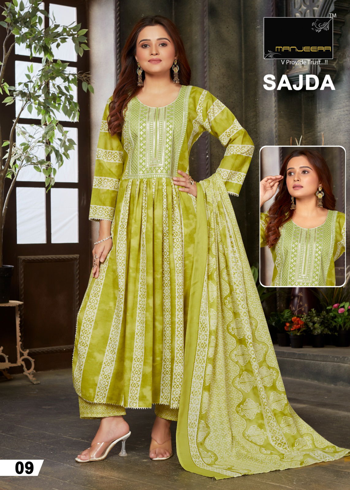 Sajda By Manjeera Designer Salwar Suits Catalog